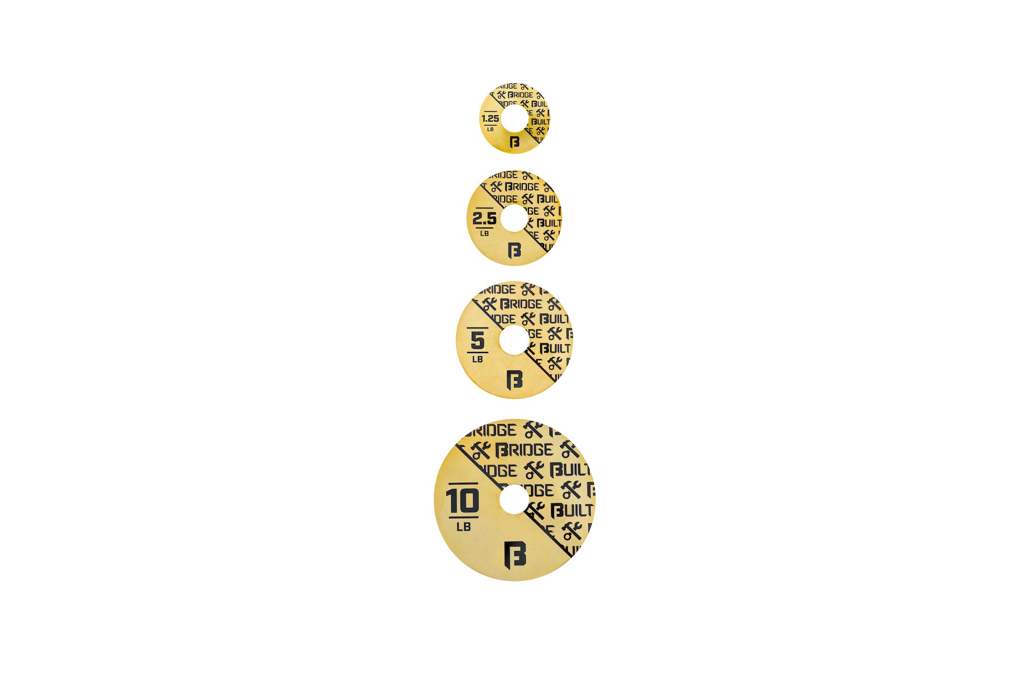 Clydesdale Change Plate - 37.5 lb Set