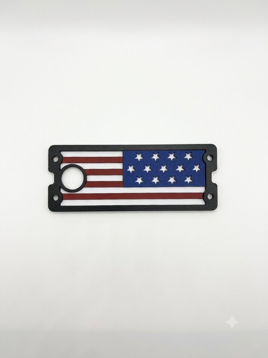 Omni-Pulley Bracket USA Plate Kit 🇺🇸