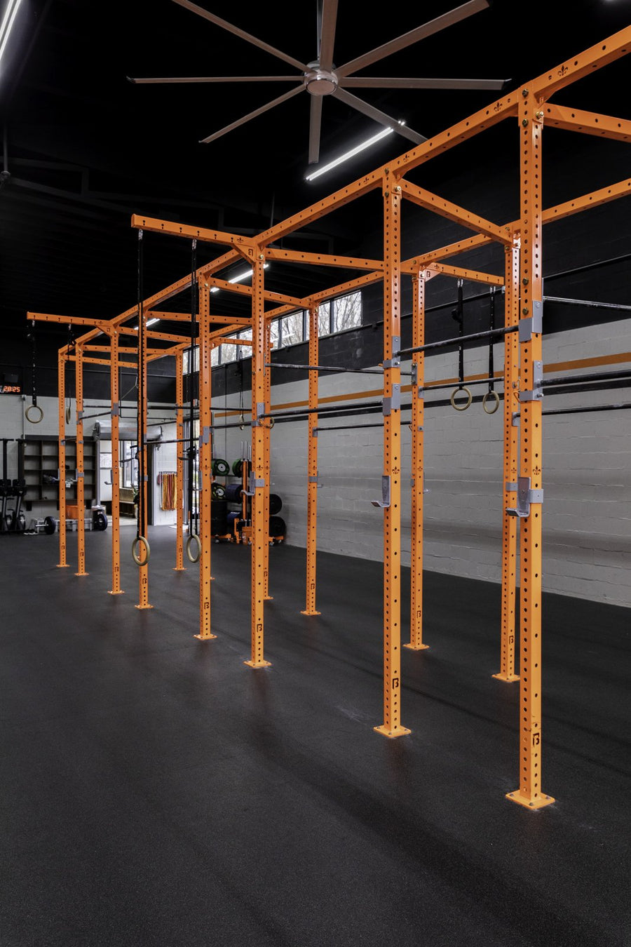 Rubber roll flooring at Derby City CrossFit