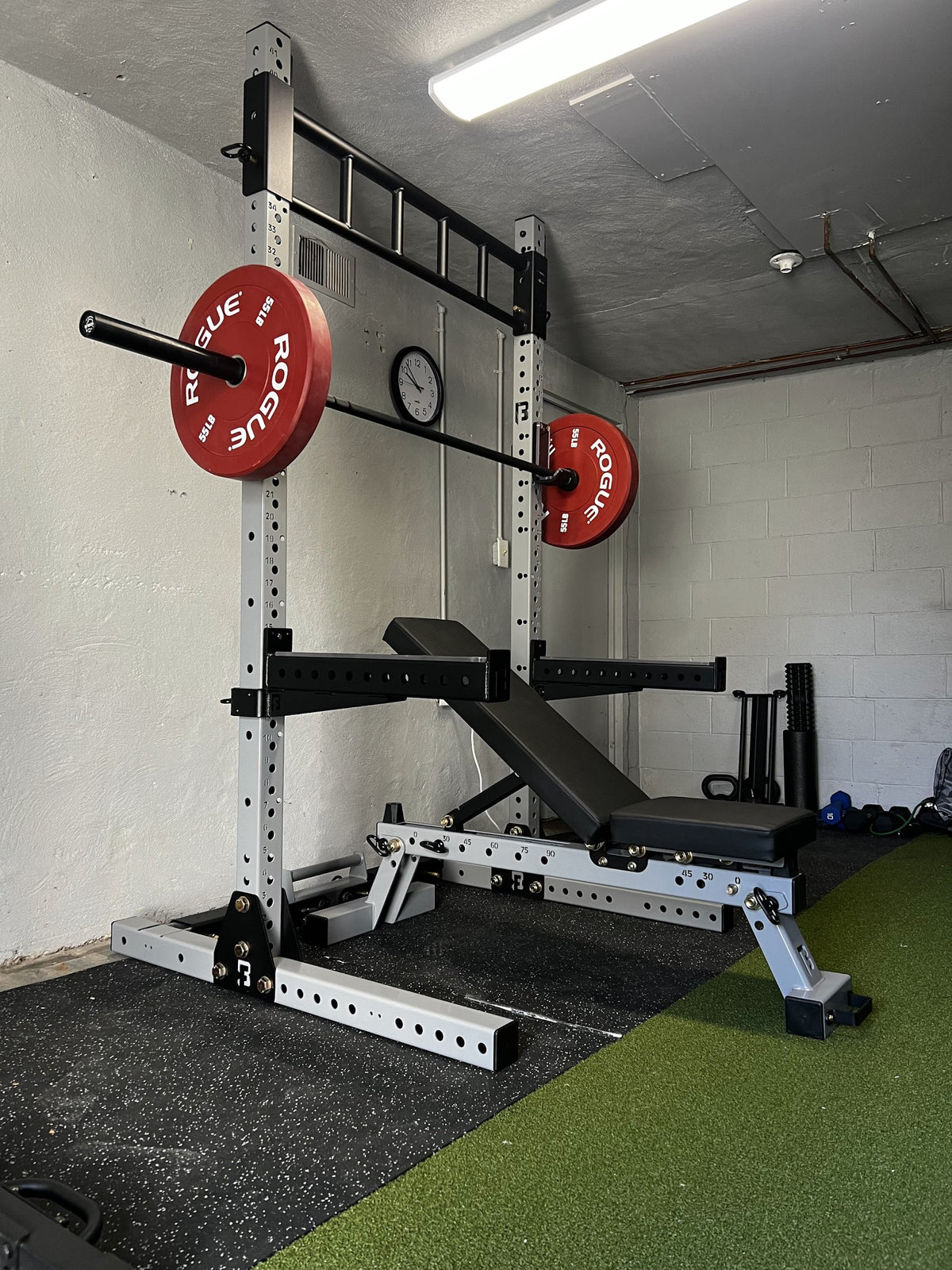 Bridge BUILT equipment at Geoff C - Home Gym