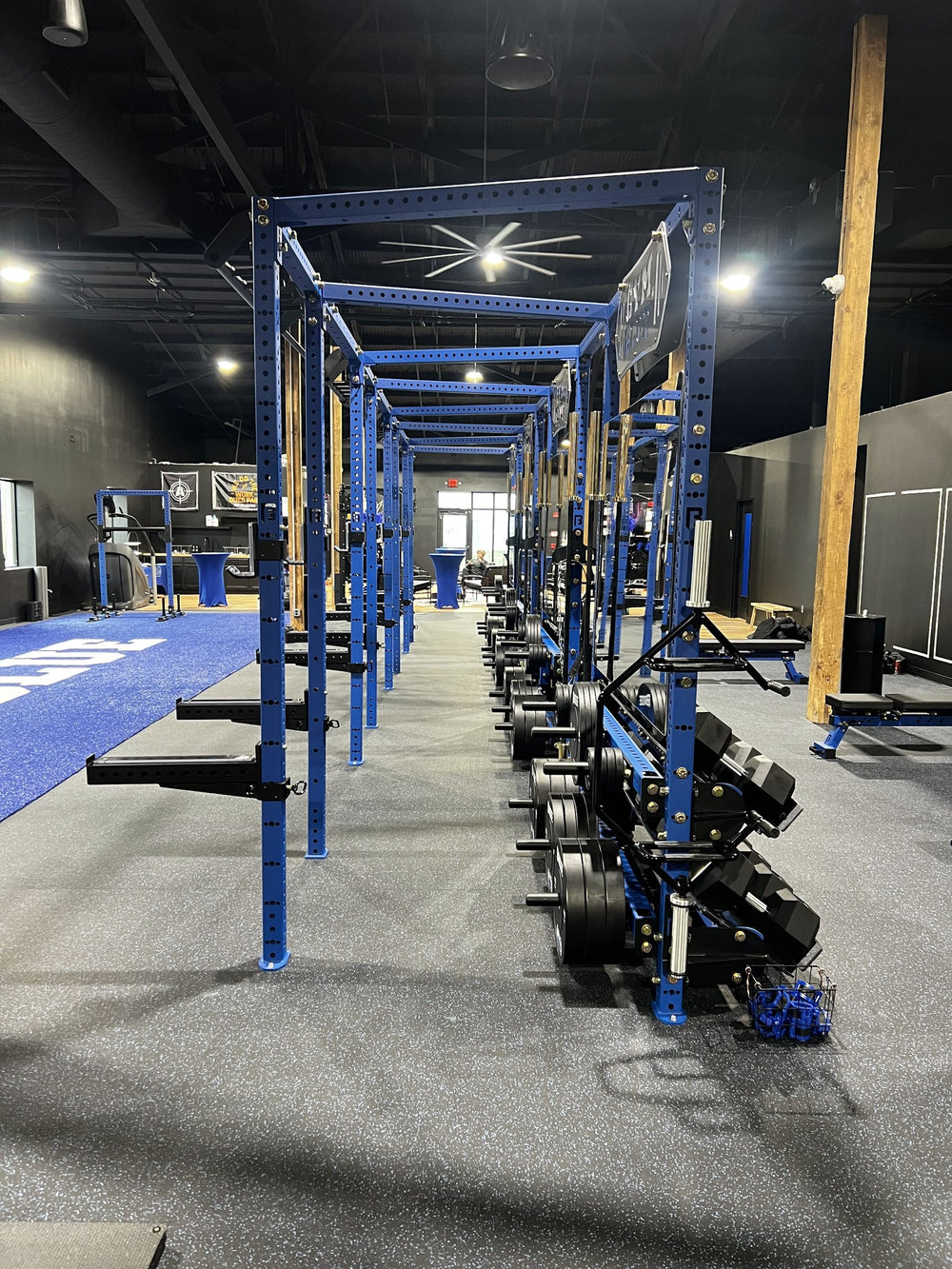 Bridge BUILT equipment at Gym Blue