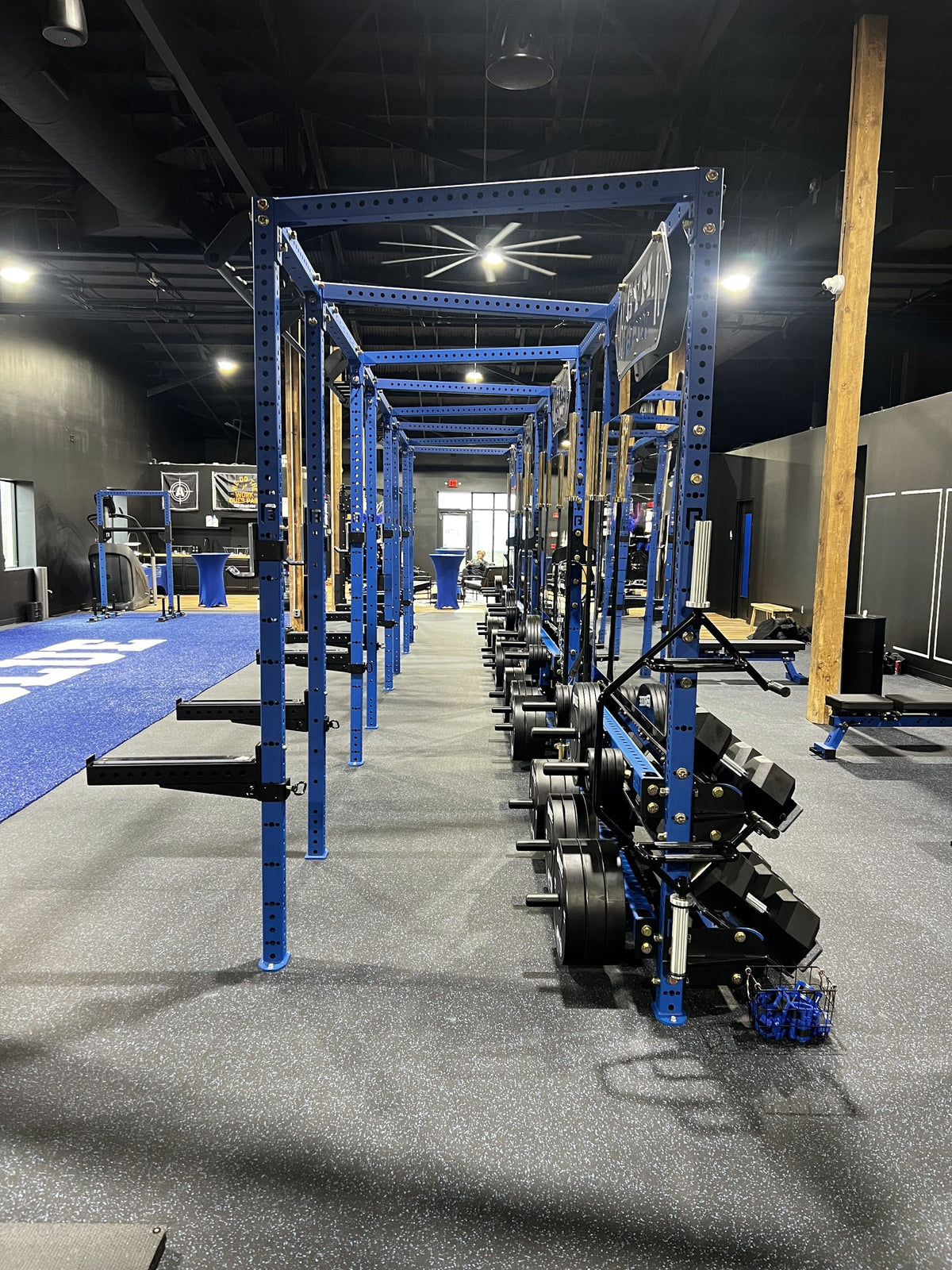 Bridge BUILT equipment at Gym Blue
