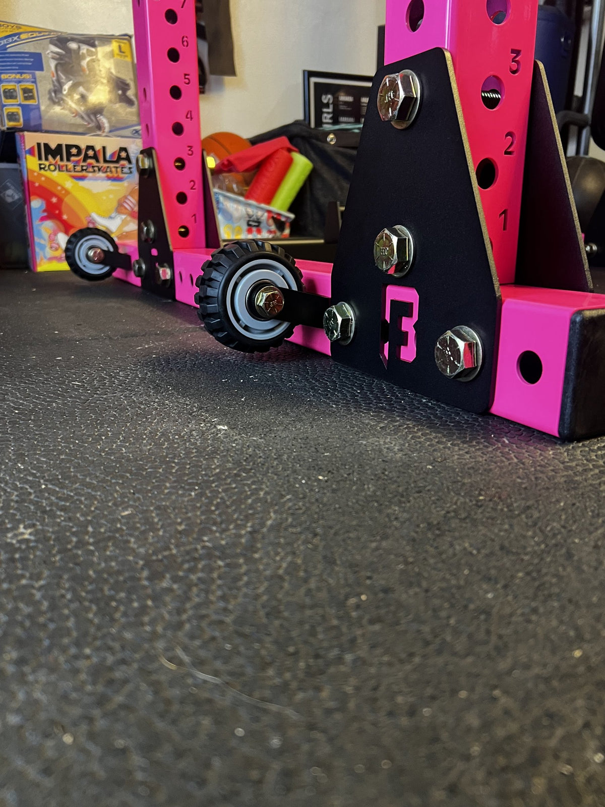 Bridge BUILT equipment at Marcia H - Home Gym