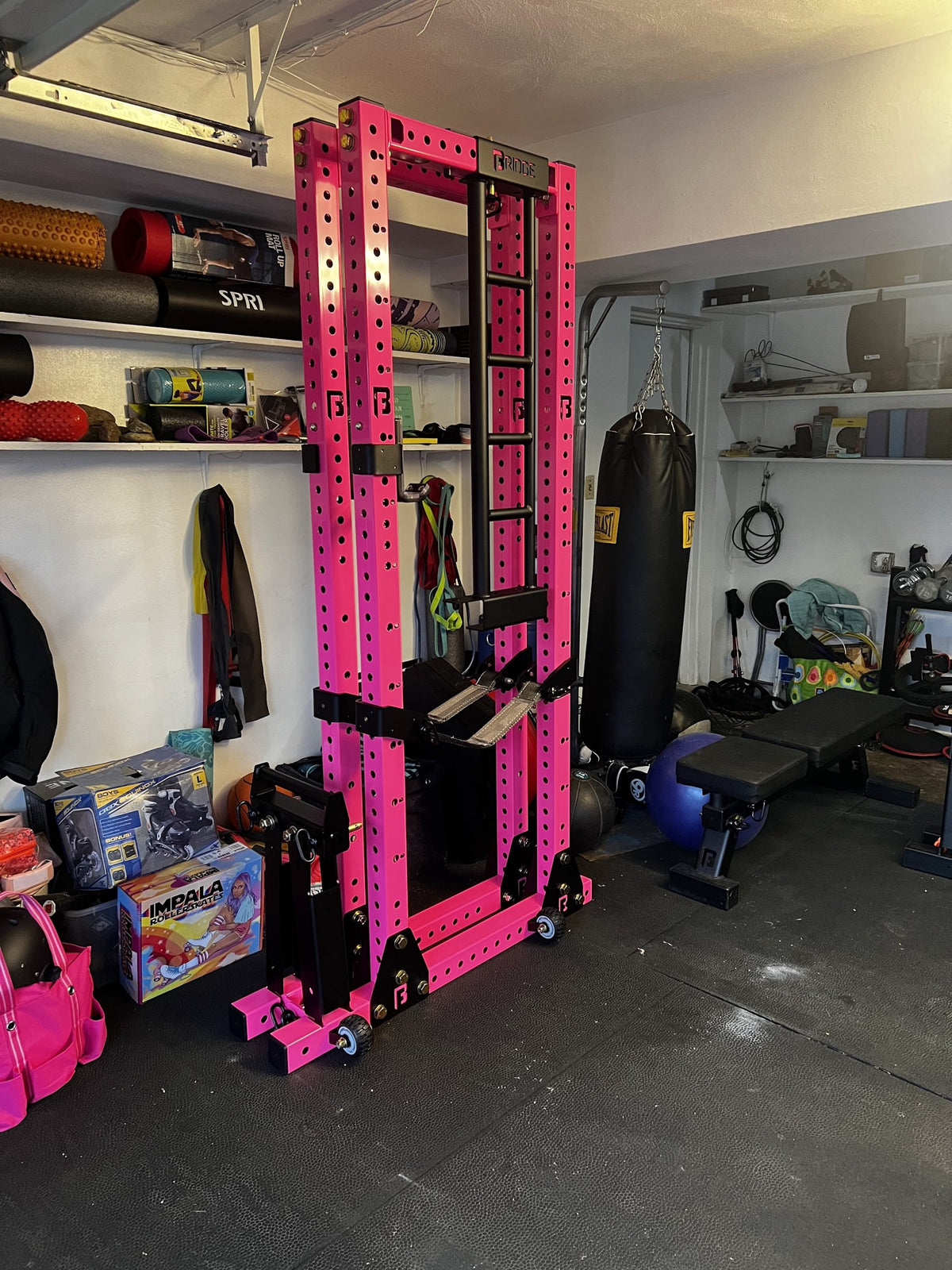 Bridge BUILT equipment at Marcia H - Home Gym