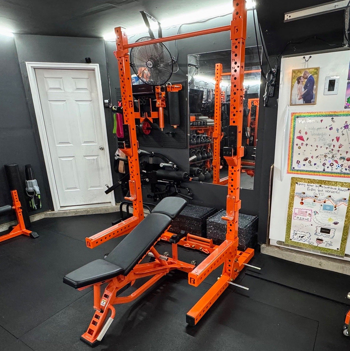 Bridge BUILT equipment at Scott R - Home Gym