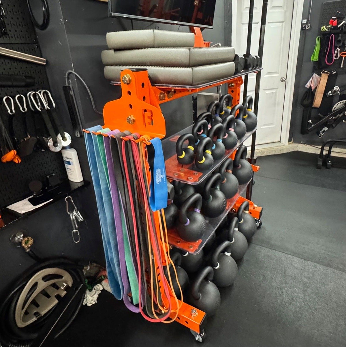Bridge BUILT equipment at Scott R - Home Gym