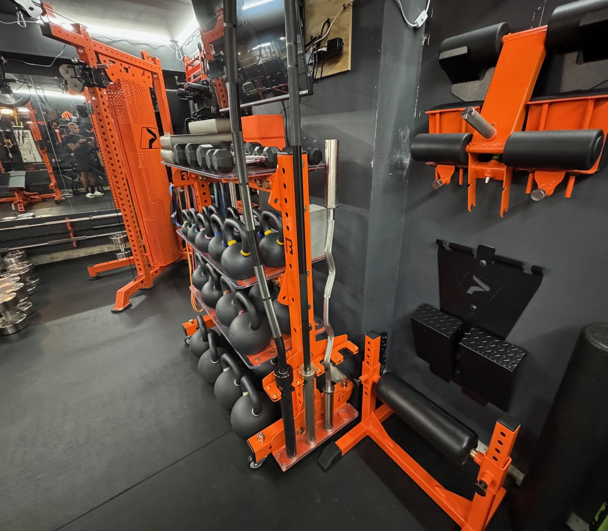 Bridge BUILT equipment at Scott R - Home Gym